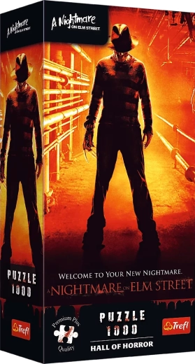 Trefl Premium Plus παζλ Hall of Horror: Noční můra v Elm Street 1000 κομμάτια