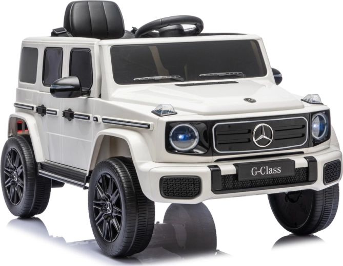 Ηλεκτρικό αυτοκινητάκι Mercedes G-Class 4x4 24 V σε λευκό χρώμα