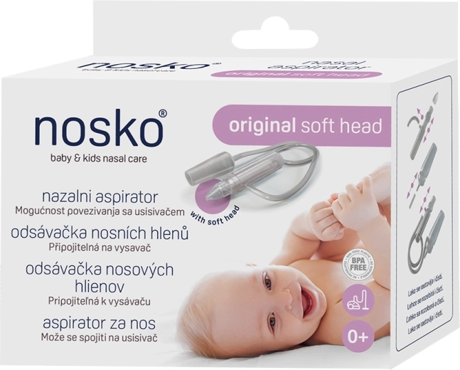 NOSKO ρινικός αναρροφητήρας ρινικών εκκρίσεων Soft Head