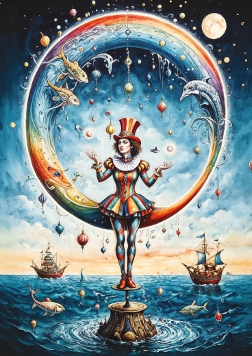 Παζλ Θαλάσσιος ακροβάτης 1500 κομμάτια ART PUZZLE