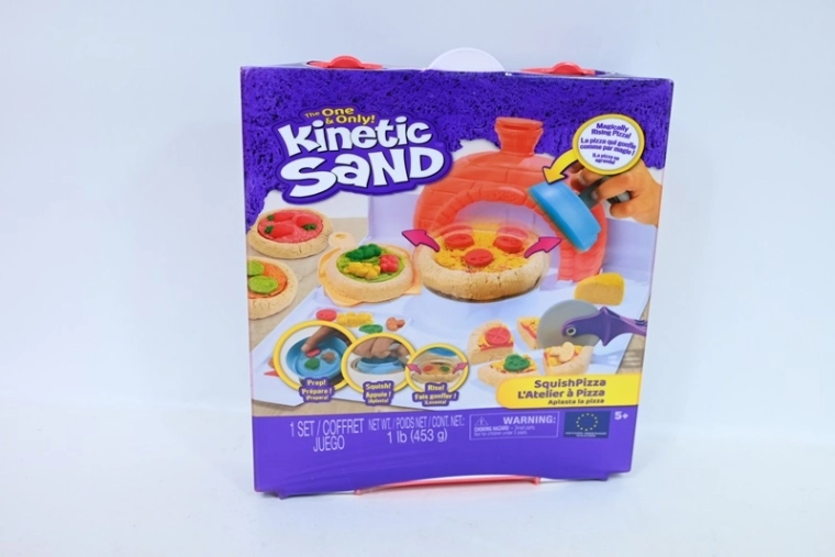 SPIN Kinetic Sand πίτσα για ζούληγμα