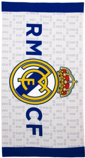 Πετσέτα Real Madrid από μικροΐνες 70 × 140 cm