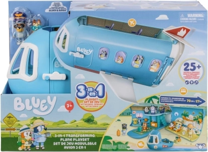 Αεροπλάνο Bluey 3 σε 1 με φιγούρες