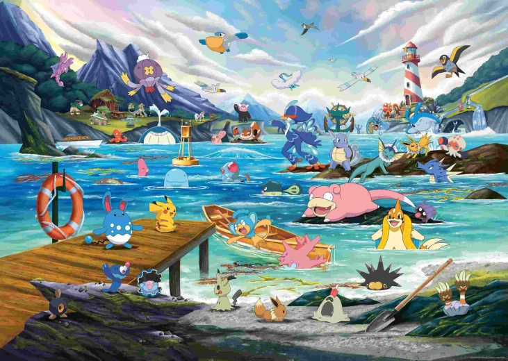 Ravensburger Pokémon Breakout 3 παζλ, 1000 κομμάτια