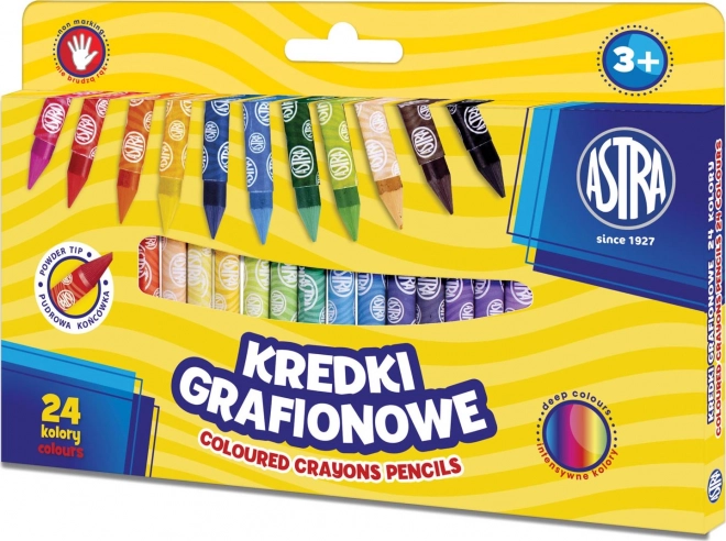 Καολινώδεις παστέλ ASTRA 24 τεμ.