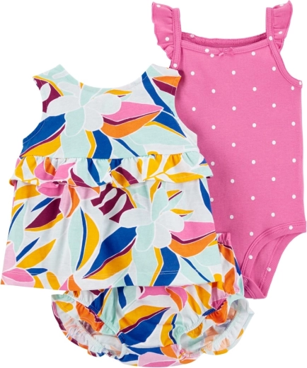 Carter's σετ 3 τεμαχίων για μωρό Multi Floral – 6m