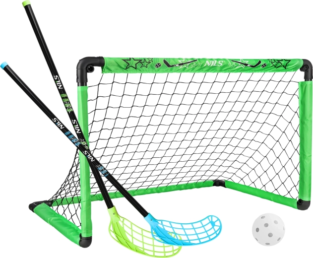 Σετ τερμάτων floorball με 2 μπαστούνια και μπαλάκι NILS BRH2521