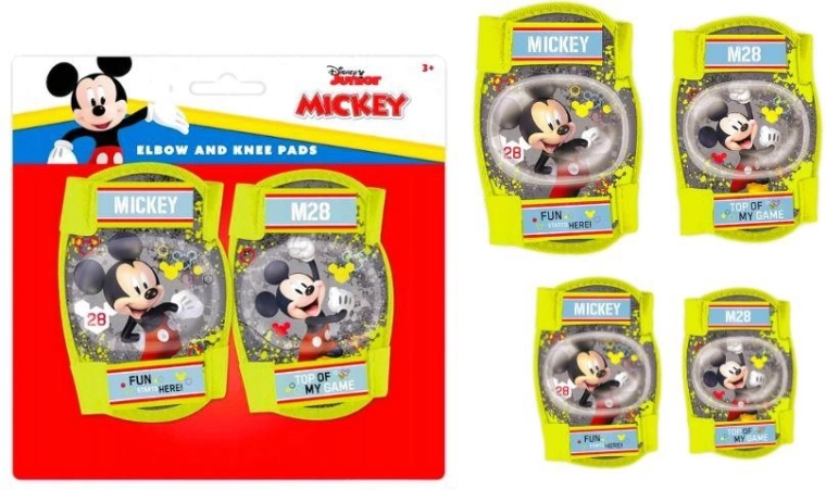 Seven σετ προστατευτικών για γόνατα και αγκώνες Mickey (4 τεμ.)
