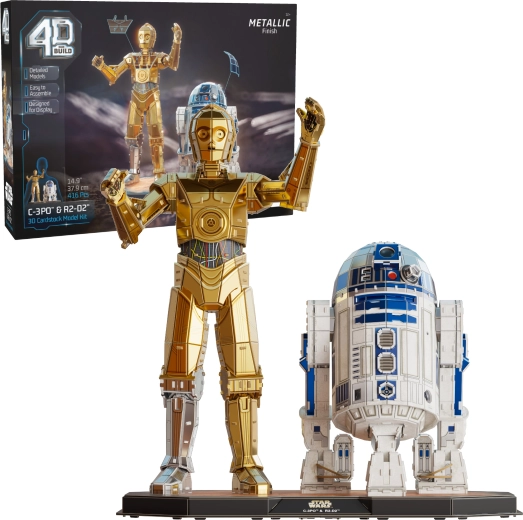 4D Build Star Wars C-3PO και R2-D2 – τρισδιάστατο παζλ-μοντέλο