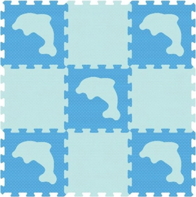 Αφρώδες παζλ SUN TA TOYS δελφίνια 30 × 30 cm