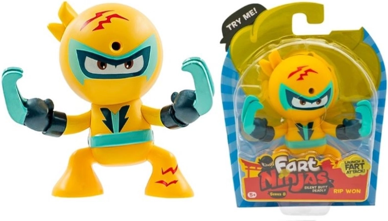 Φιγούρα Fart Ninjas με ήχο Rip Won