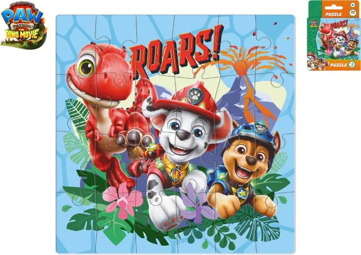 Παζλ Paw Patrol: The Dino Movie, 24 κομμάτια