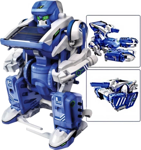 Ηλιακό ρομπότ 3-σε-1 Sparkys – κατασκευαστικό σετ για παιδιά