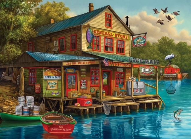 Παζλ Κατάστημα Bob's Beer & Bait 1000 κομμάτια