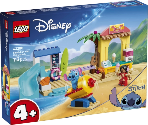 LEGO Disney διασκέδαση στην παραλία με τη Λίλο και τον Στιτς