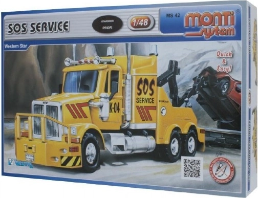 Κατασκευαστικό σετ Monti System SOS Service Western Star