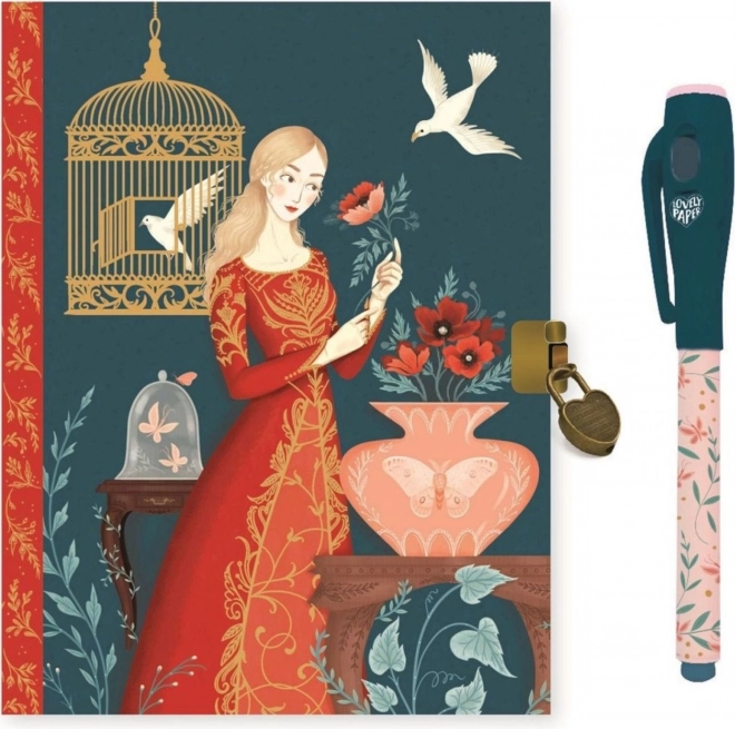 DJECO μυστικό ημερολόγιο με μαγικό στυλό Lisa