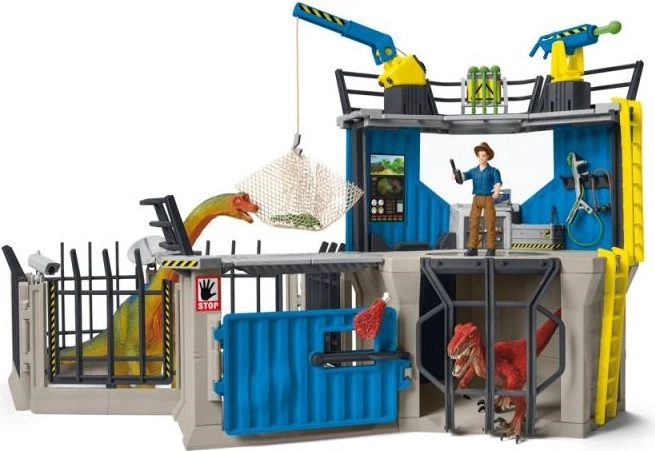 Schleich Μεγάλος σταθμός έρευνας δεινοσαύρων