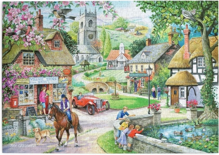 House of Puzzles Ταΐζοντας τις πάπιες – παζλ 1000 κομματιών