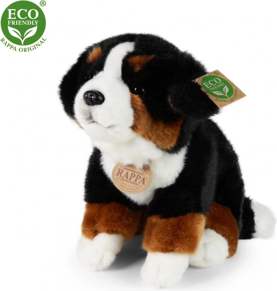Λούτρινος σκύλος Bernese Mountain Dog 25 cm – RAPPA (φιλικό προς το περιβάλλον)