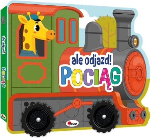 Pociąg. Ale odjazd! παιδικό leporello με ροδάκια