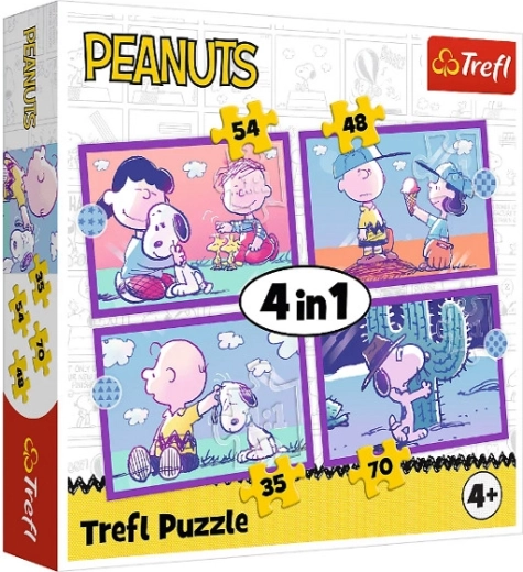 Παζλ Trefl Peanuts με τον Snoopy 4 σε 1