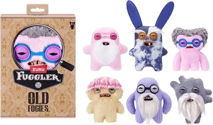 ZURU fuggler old fogies λούτρινη φιγούρα 23 cm