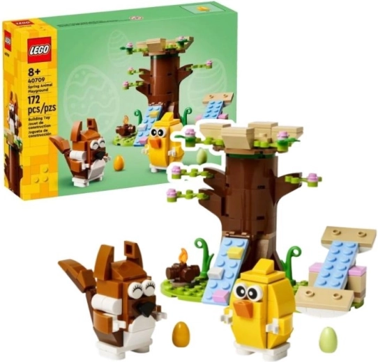 LEGO Ανοιξιάτικη ζωική παιδική χαρά 40709