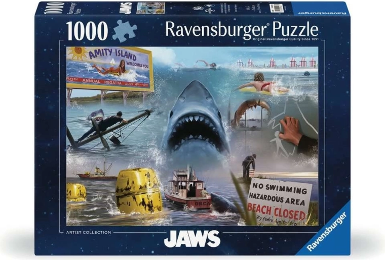 Παζλ Ravensburger Artist Collection: Σαγόνια 1000 κομμάτια