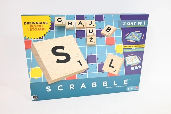 Scrabble ξύλινα στοιχεία