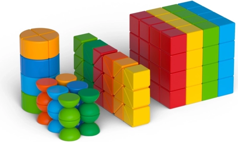 Geomag Magicube Shapes μαγνητικό σετ κατασκευών με 164 κομμάτια