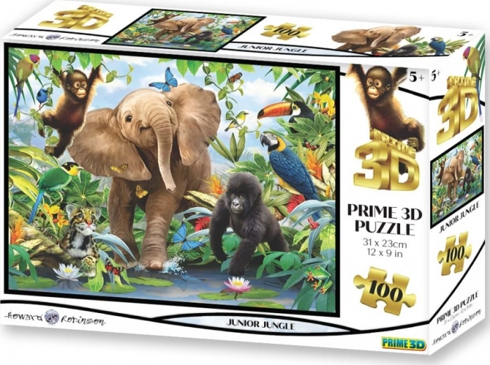 3D Παζλ Junior Jungle 100 κομμάτια