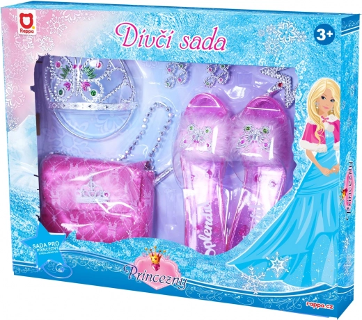Σετ Πριγκίπισσα με Αξεσουάρ Ροζ