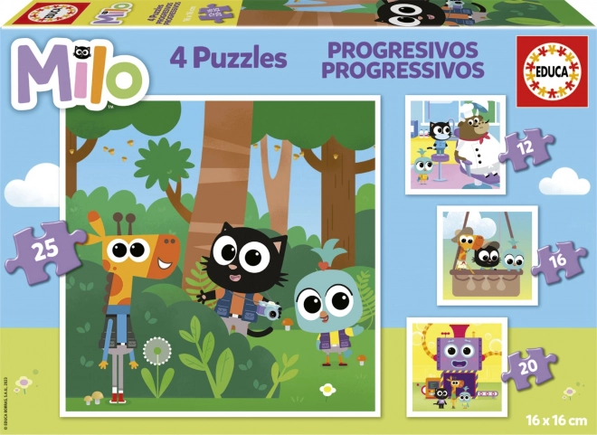 Educa Παζλ Milo 4 σε 1
