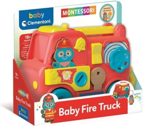 Πυροσβεστικό όχημα Montessori Baby Clementoni για τα μικρότερα παιδιά