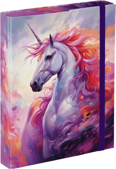 Baagl φάκελος για σχολικά τετράδια A5 Βασίλειο του Μονόκερου