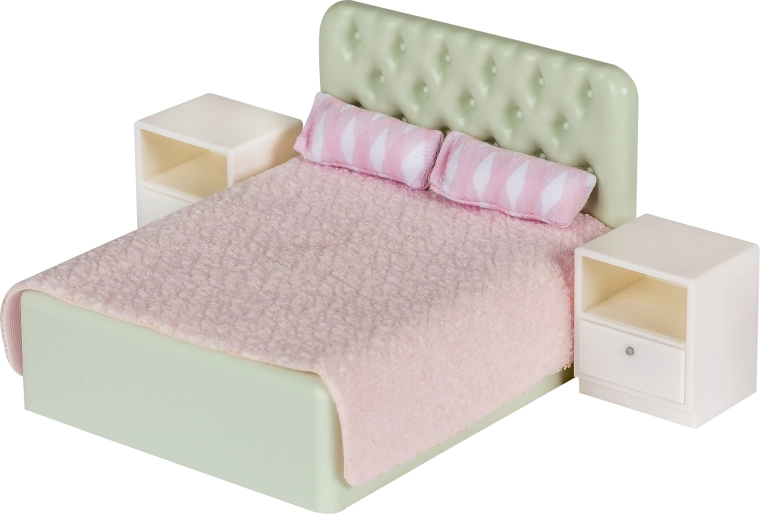 Έπιπλα κρεβατοκάμαρας Lundby για κουκλόσπιτο