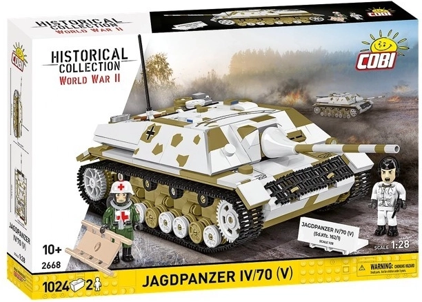 COBI historical collection WWII Jagdpanzer IV/70 (V) (Sd.Kfz. 162/1) κατασκευαστικό σετ 1024 τεμαχίων