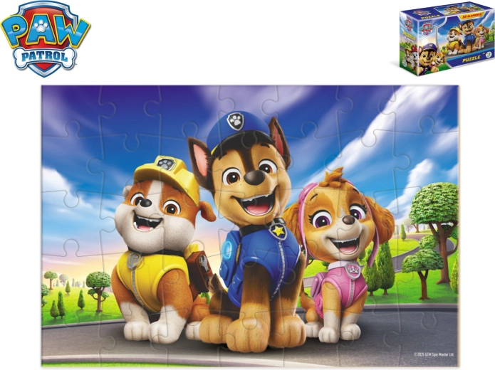 Παιδικό παζλ Paw Patrol σε κουτάκι 35 κομμάτια