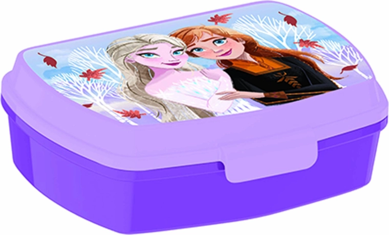Κουτί κολατσιού FROZEN από πλαστικό 17,5 × 14,5 × 6,5 cm