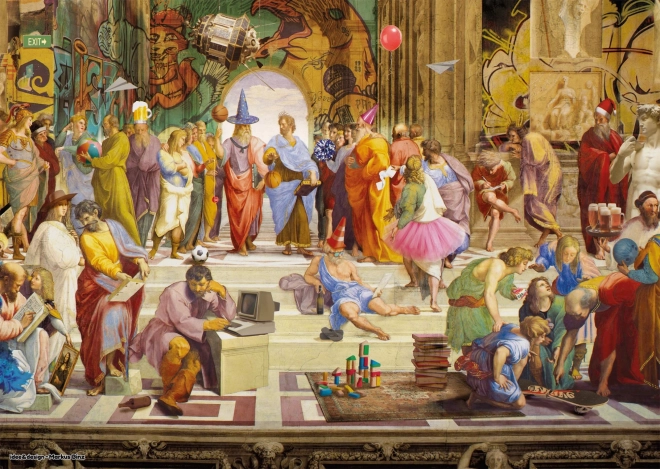 Schmidt Puzzle Art&Fun: Αθηναϊκή Σχολή 1000 κομμάτια