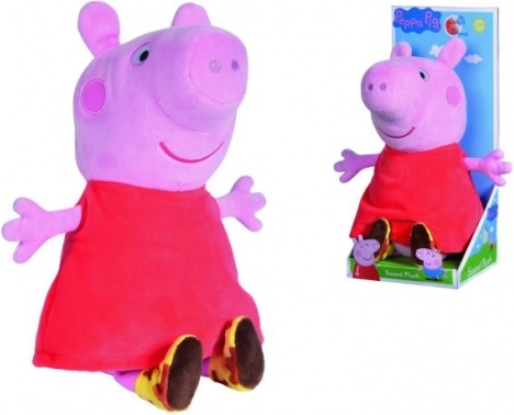 Λούτρινο γουρουνάκι Peppa με ήχο 22 cm