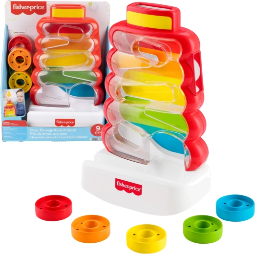 Πυραμίδα τοποθέτησης με μάρκες Fisher-Price