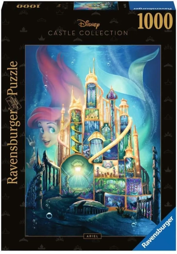 Παζλ Ravensburger Disney Castle Collection: Ariel 1000 κομμάτια