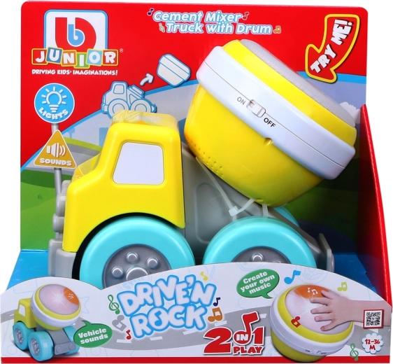 BB Junior μπετονιέρα με τύμπανο 2σε1