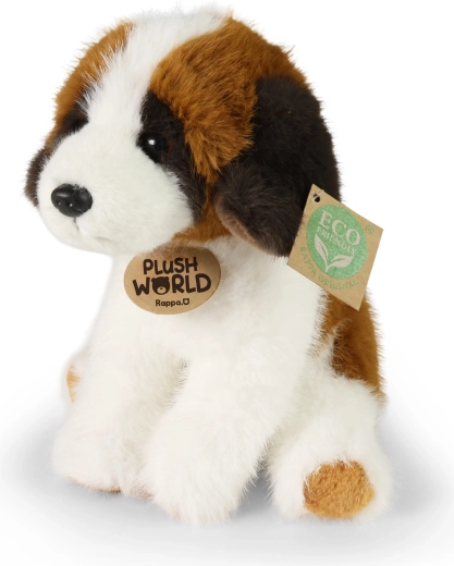 Λούτρινος σκύλος Αγίου Βερνάρδου Eco-Friendly Plush World 20 cm
