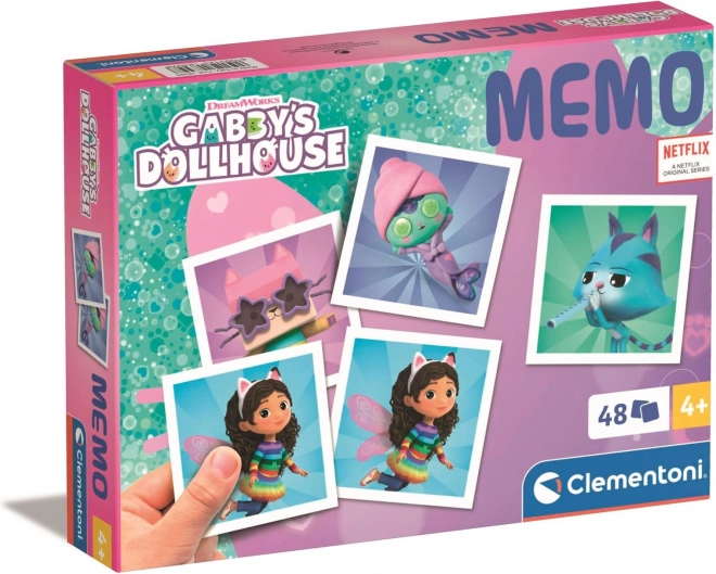 Παιχνίδι μνήμης Gabby’s Dollhouse από την Clementoni