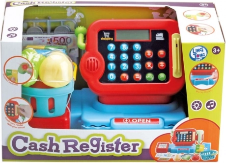 Παιδικό ταμείο με αξεσουάρ για παιχνίδι καταστήματος