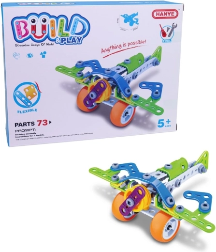 Malý Mechanik Junior αεροπλάνο, 73 τεμάχια