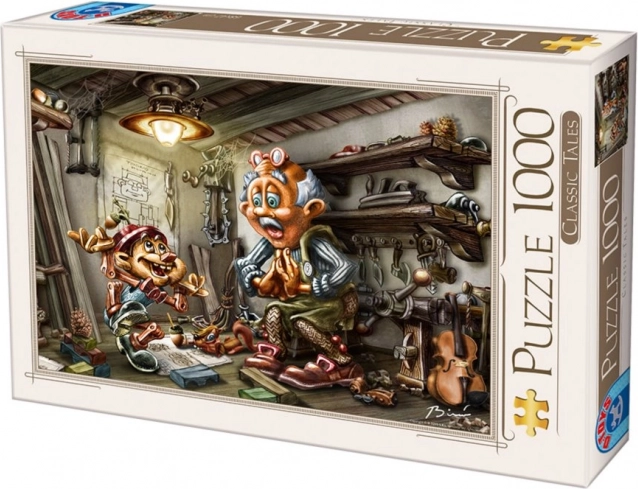 Παζλ ΠΙΝΟΚΙΟ 1000 κομμάτια από D-TOYS